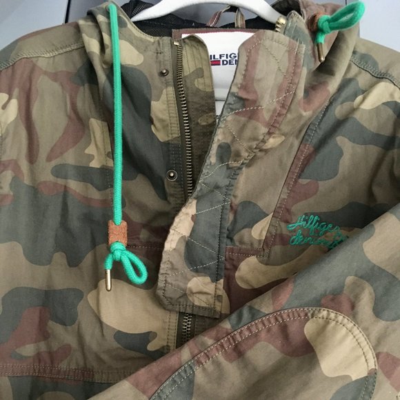 tommy hilfiger clear jacket